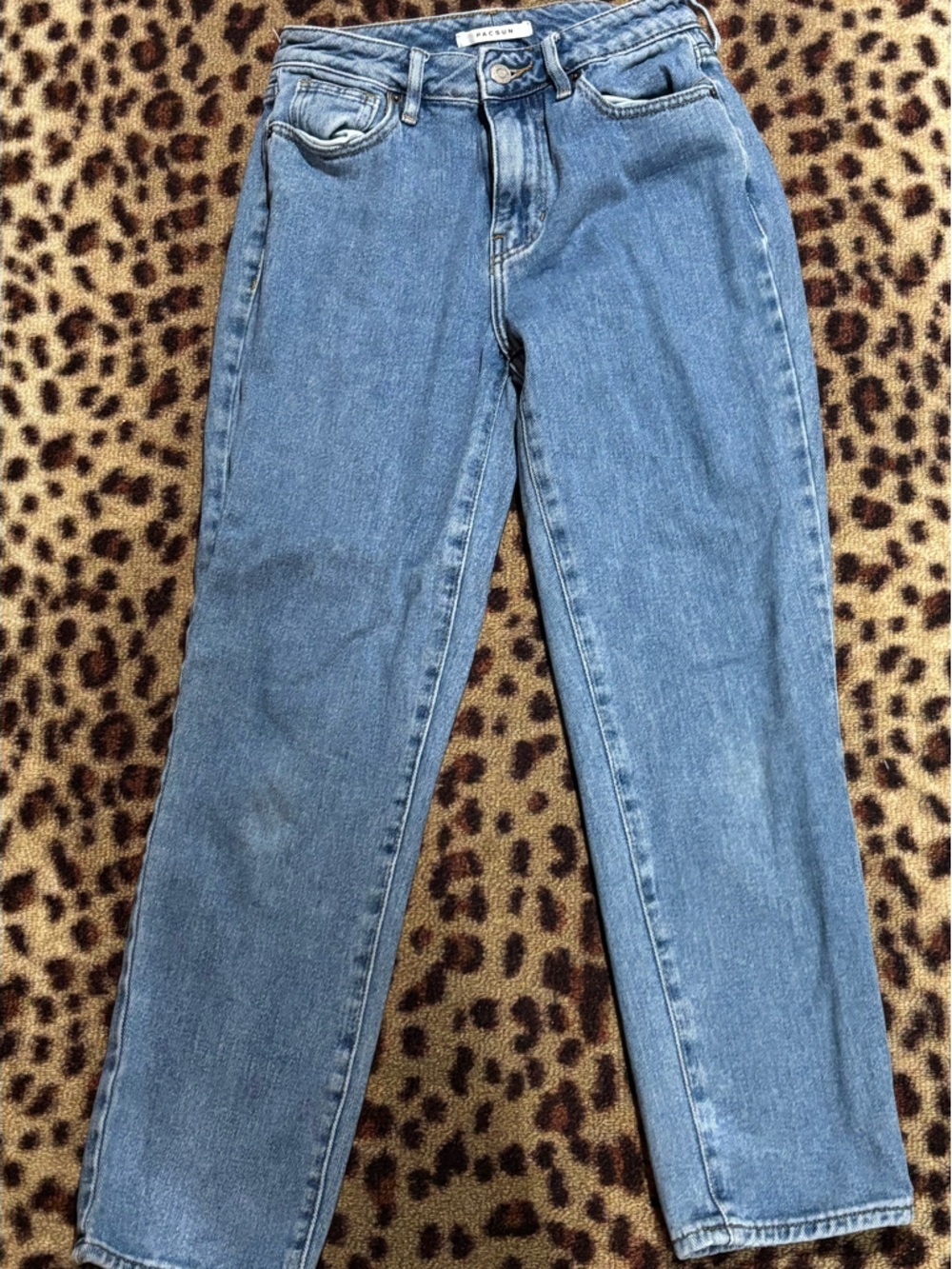 PacSun Light Blue Straight-Leg Jeans
